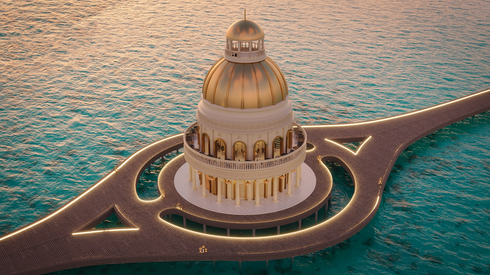 Architectural rendering of The Rise in Hulhumalé